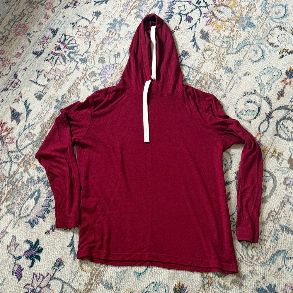 Women's Burgundy Hoodie